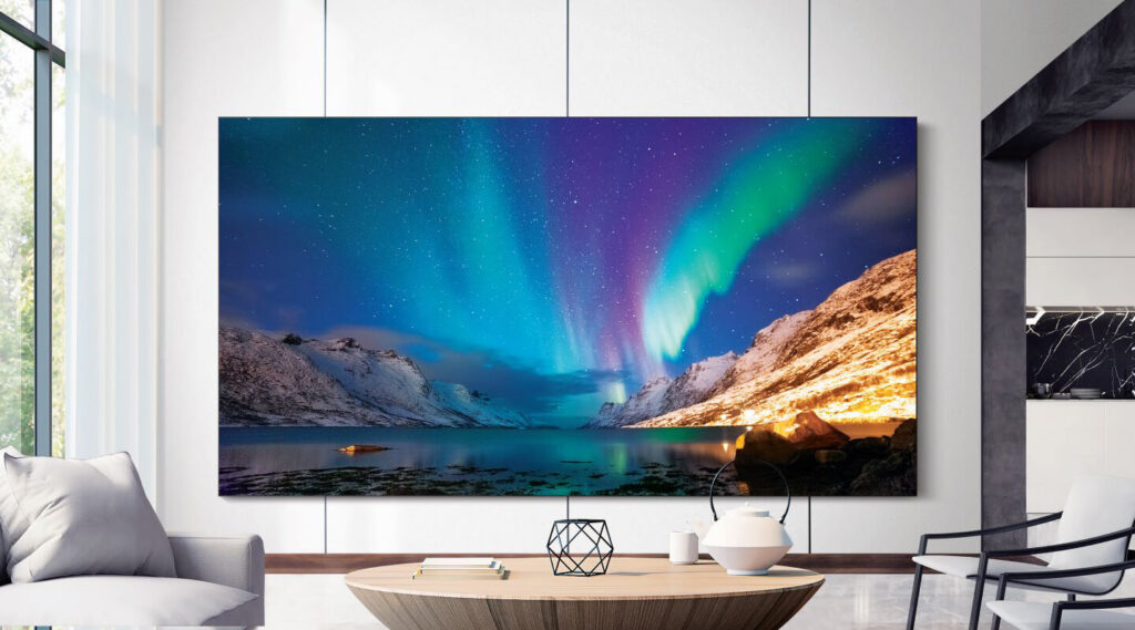 SAMSUNG Terrace 4K Full-Sun Outdoor QLED Smart TV